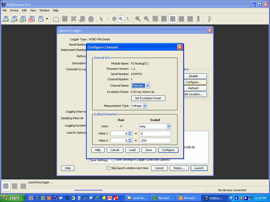 ͨHOBOware ProDATA LOGGER¼صĲ